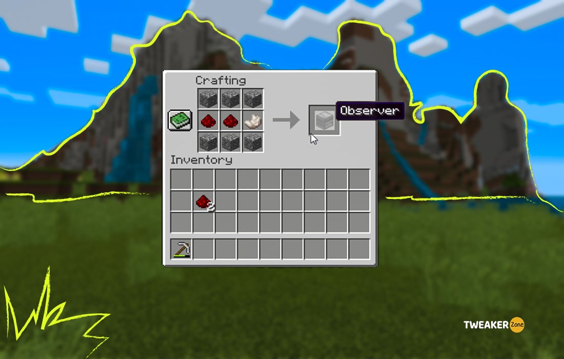 Minecraft Observer Recipe