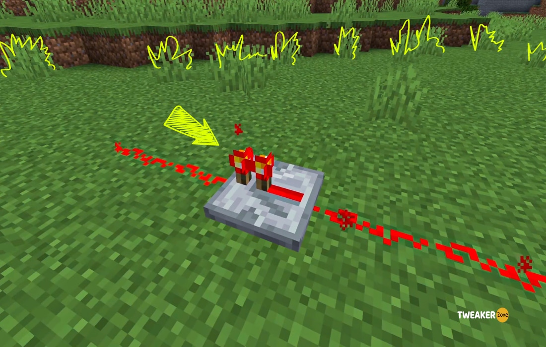 How to Make a Redstone Repeater in Minecraft