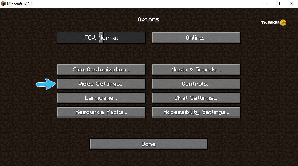 Minecraft Video Settings