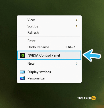 Nvidia Control Panel