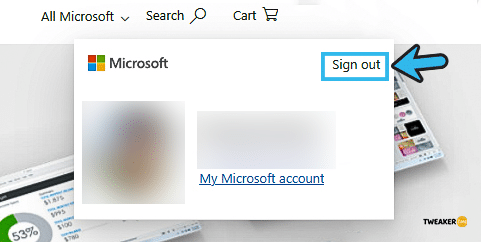 Re-Log-In To Your Microsoft Account