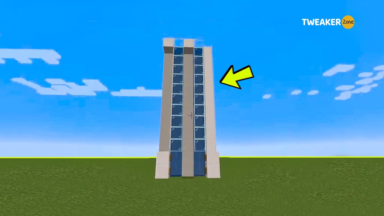 Make Water Elevator In Minecraft